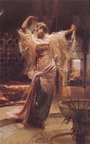 Edouard Richter Danseuse orientale (mk32)